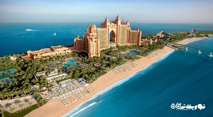 نمای کلی از هتل آتلانتیس د پالم